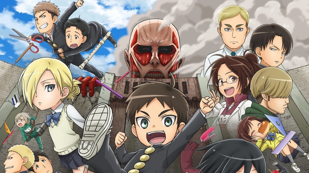 L'Attaque des Titans - Junior High School backdrop