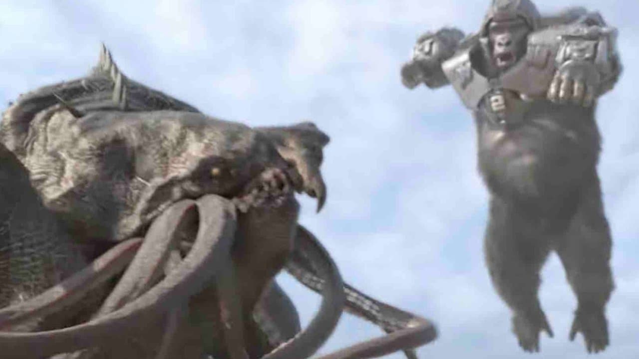 War of Apes backdrop