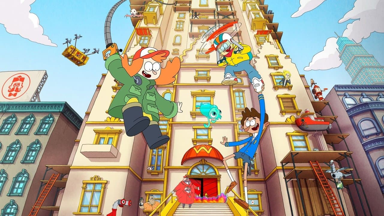 Les Aventures de la tour Wayne backdrop