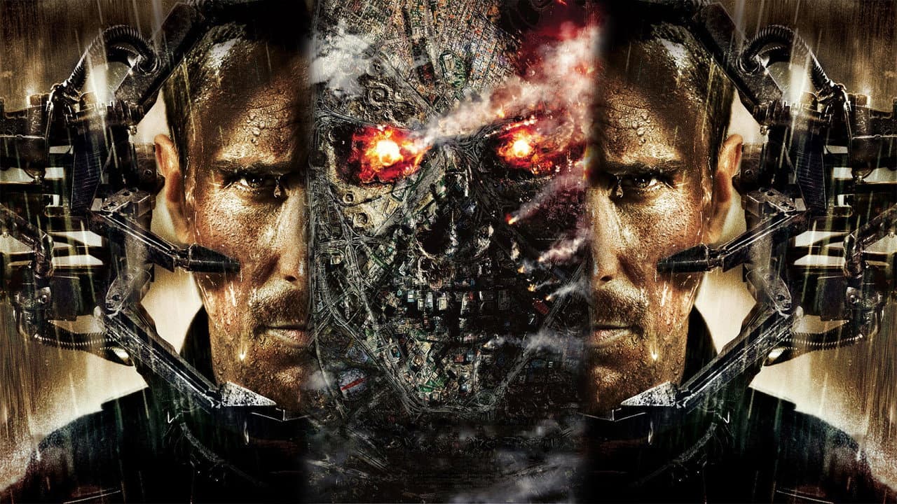 Terminator Renaissance backdrop