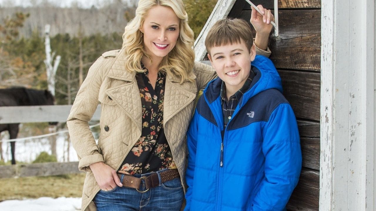 Un chien pour Noël backdrop