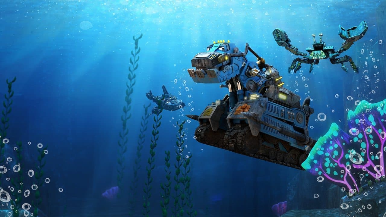 Dinotrux Superboostés backdrop