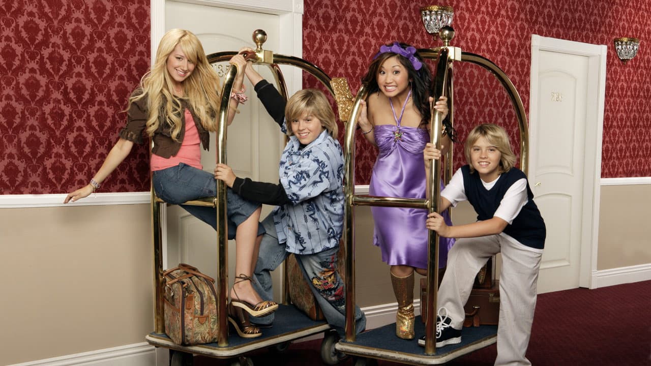 La Vie de Palace de Zack et Cody backdrop