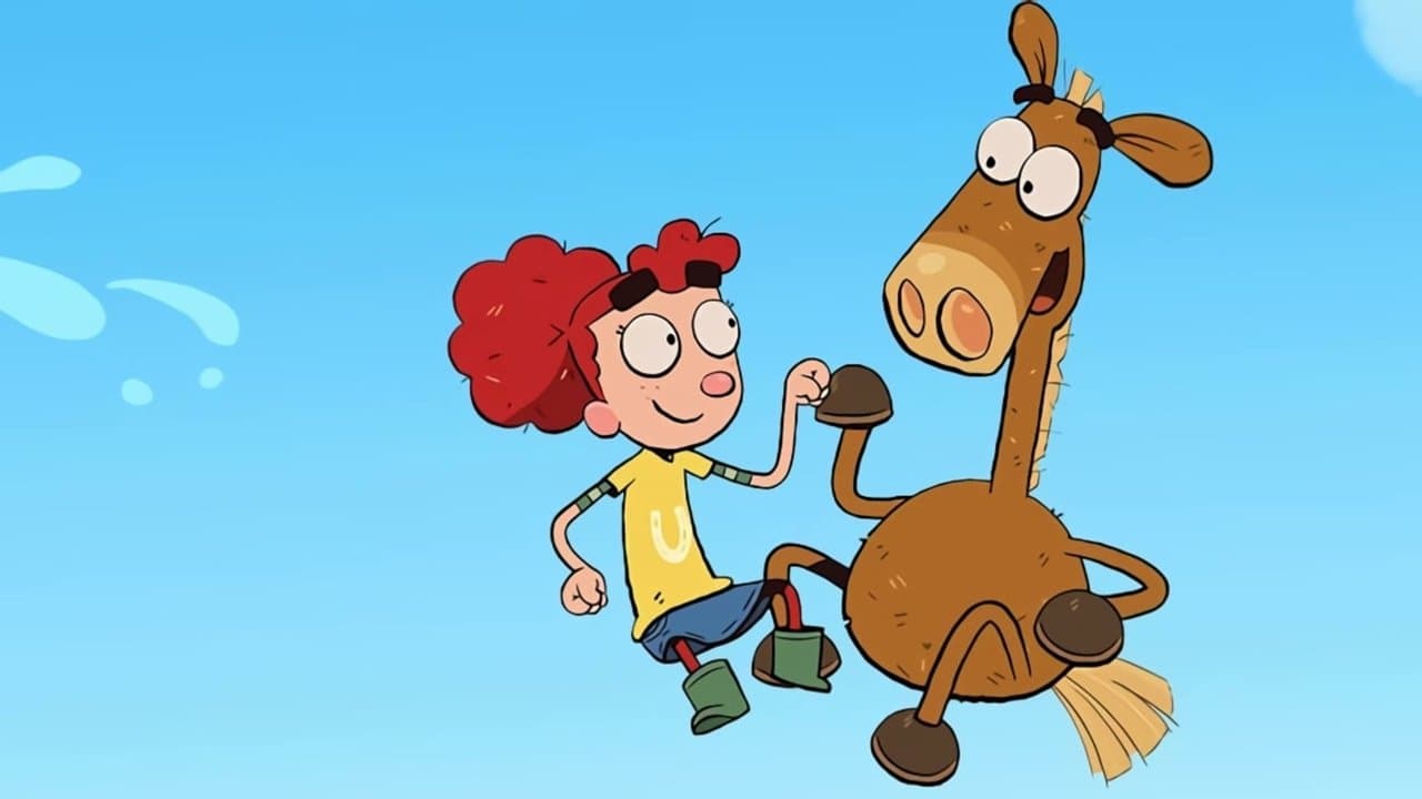 Annie & Pony backdrop