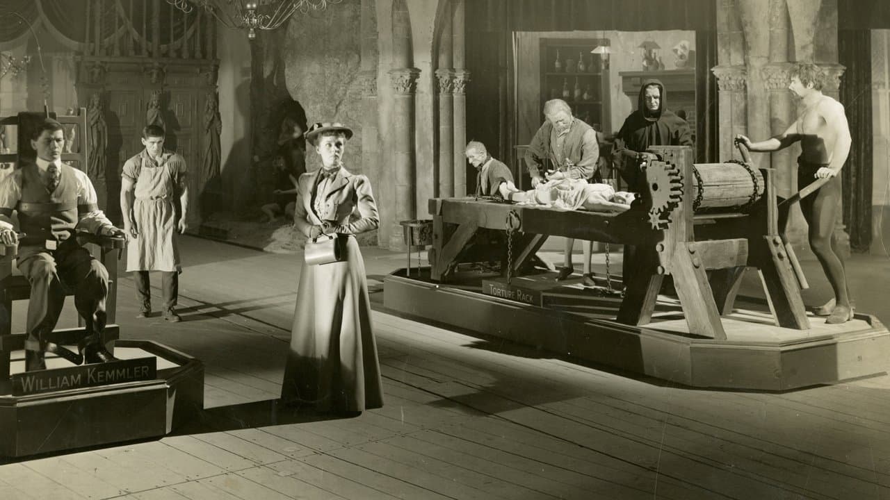 L'Homme au masque de cire backdrop