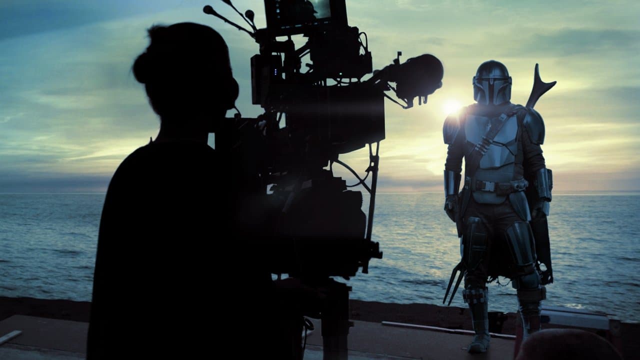 Disney Les Making-of Star Wars : The Mandalorian backdrop