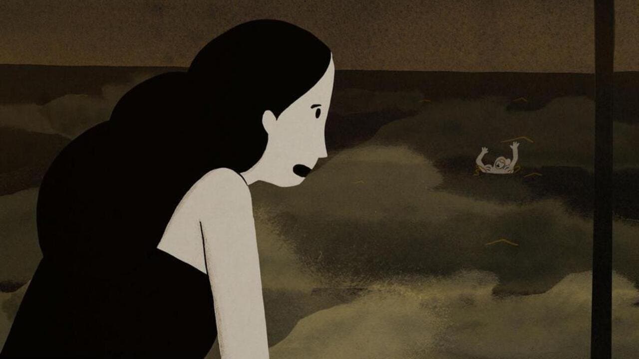 Drapeaux de plage backdrop