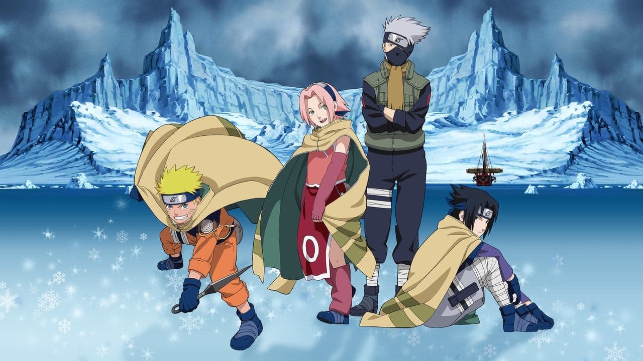 Naruto et la Princesse des neiges backdrop