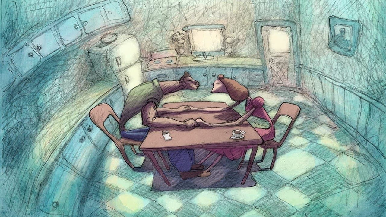 Les amants électriques backdrop