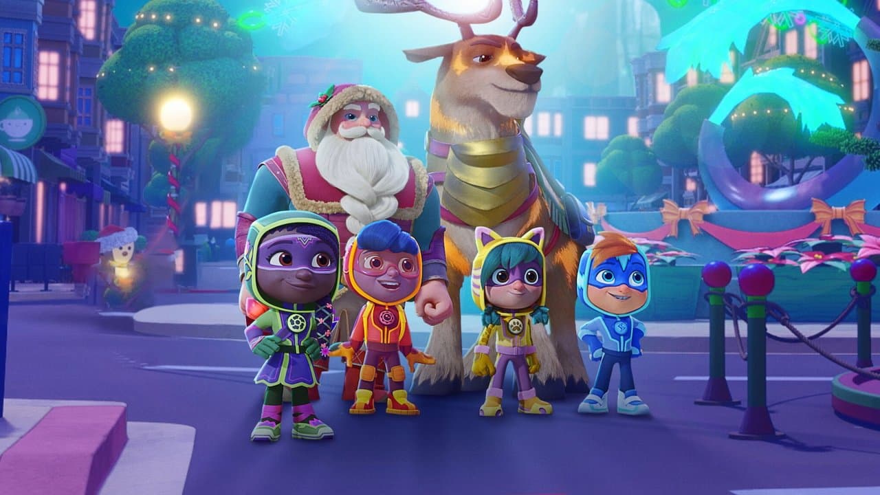 Équipe Action : Il faut sauver Noël ! backdrop