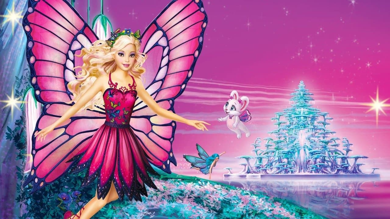 Barbie : Mariposa et ses amies les fées-papillons backdrop