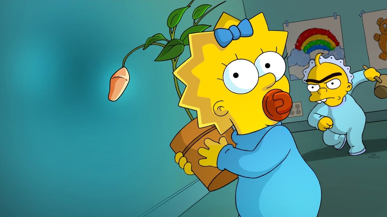 Maggie Simpson - Dure journée pour Maggie backdrop