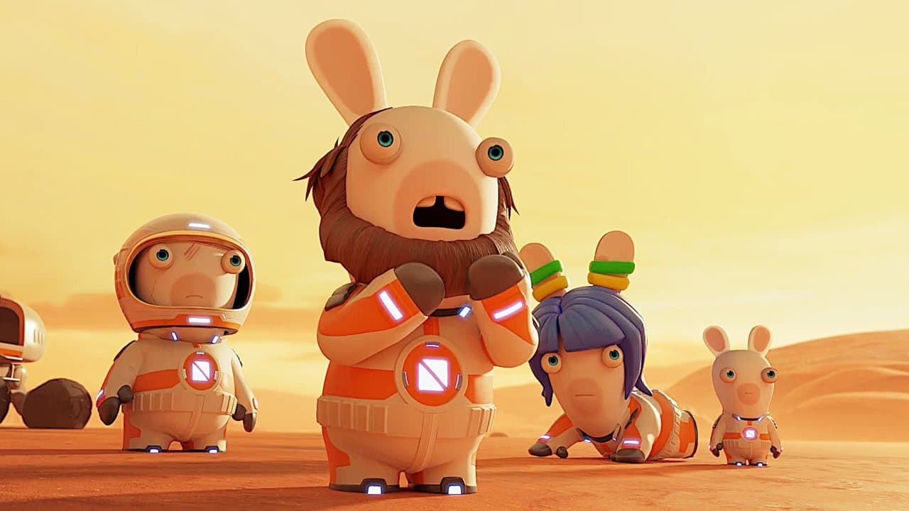 Les Lapins Crétins - Invasion : Objectif Mars backdrop