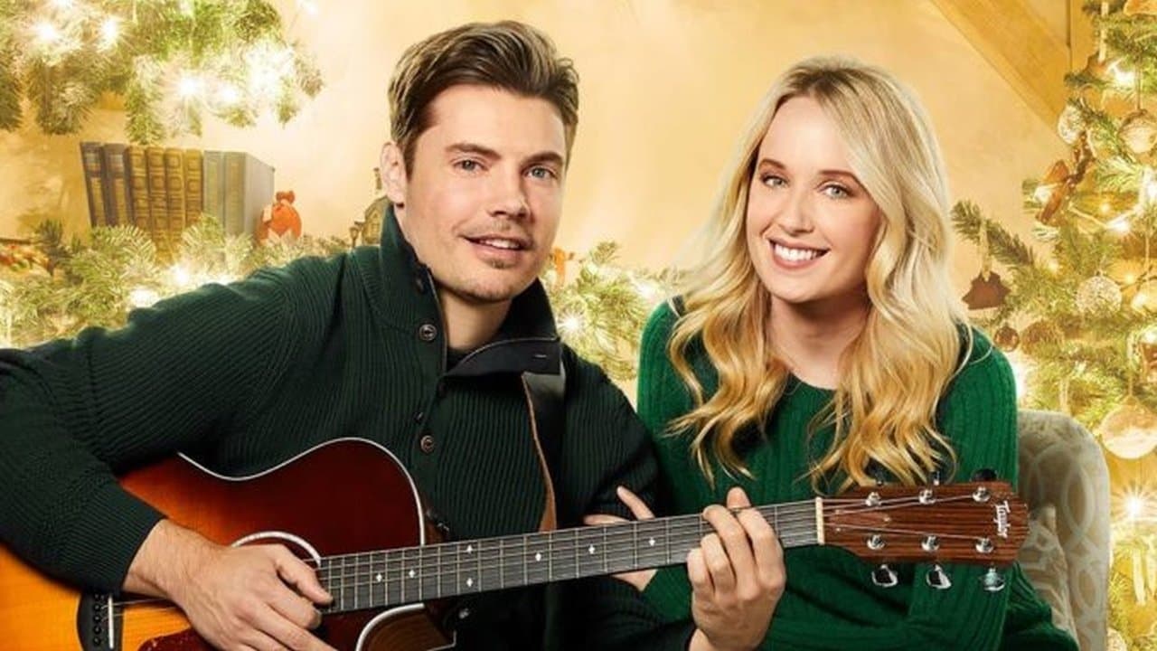 A la maison pour Noël backdrop