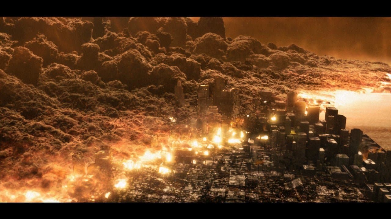 Menace solaire backdrop