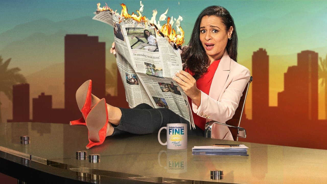 Sarah Cooper : Everything's Fine backdrop