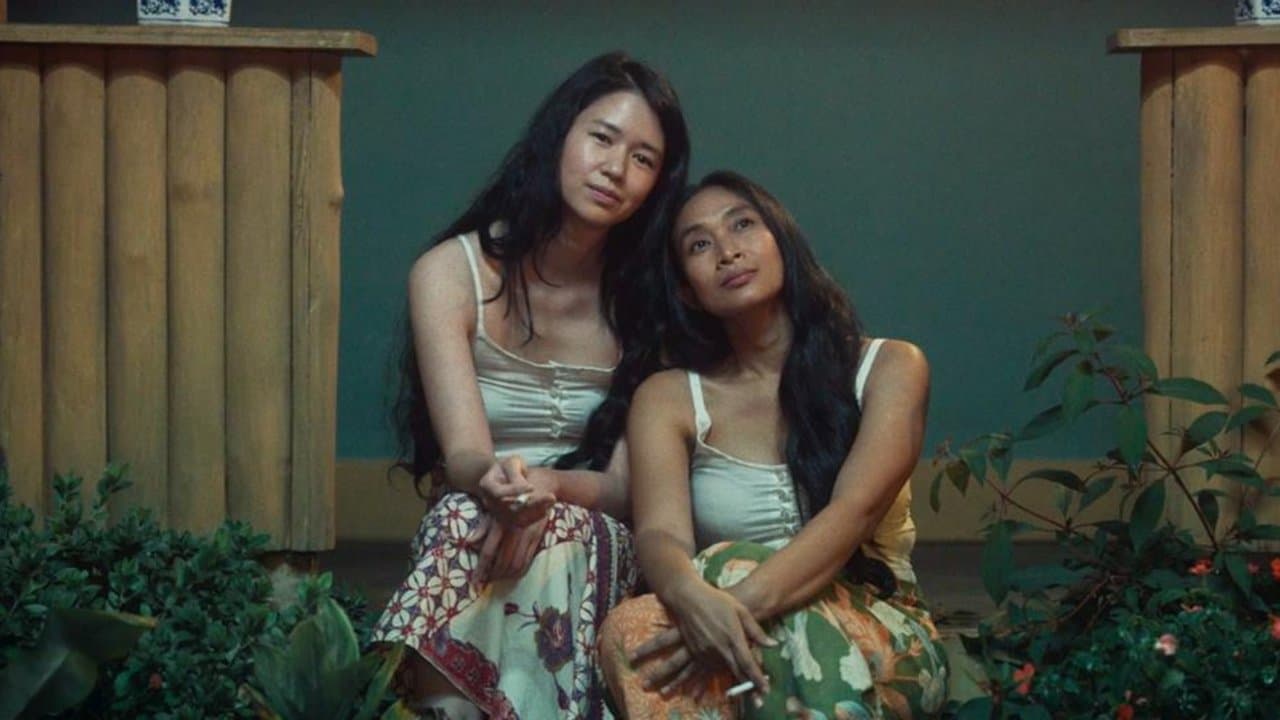 Une femme indonésienne backdrop