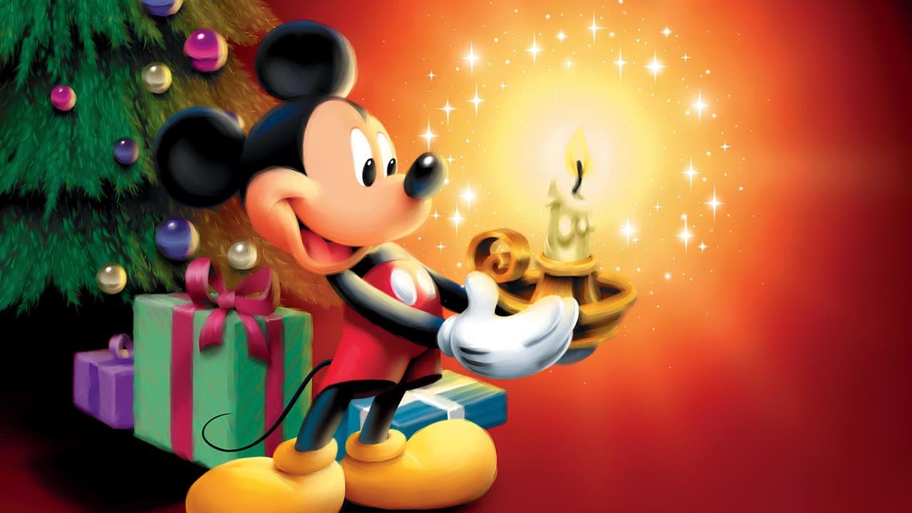 Mickey, il était une fois Noël backdrop