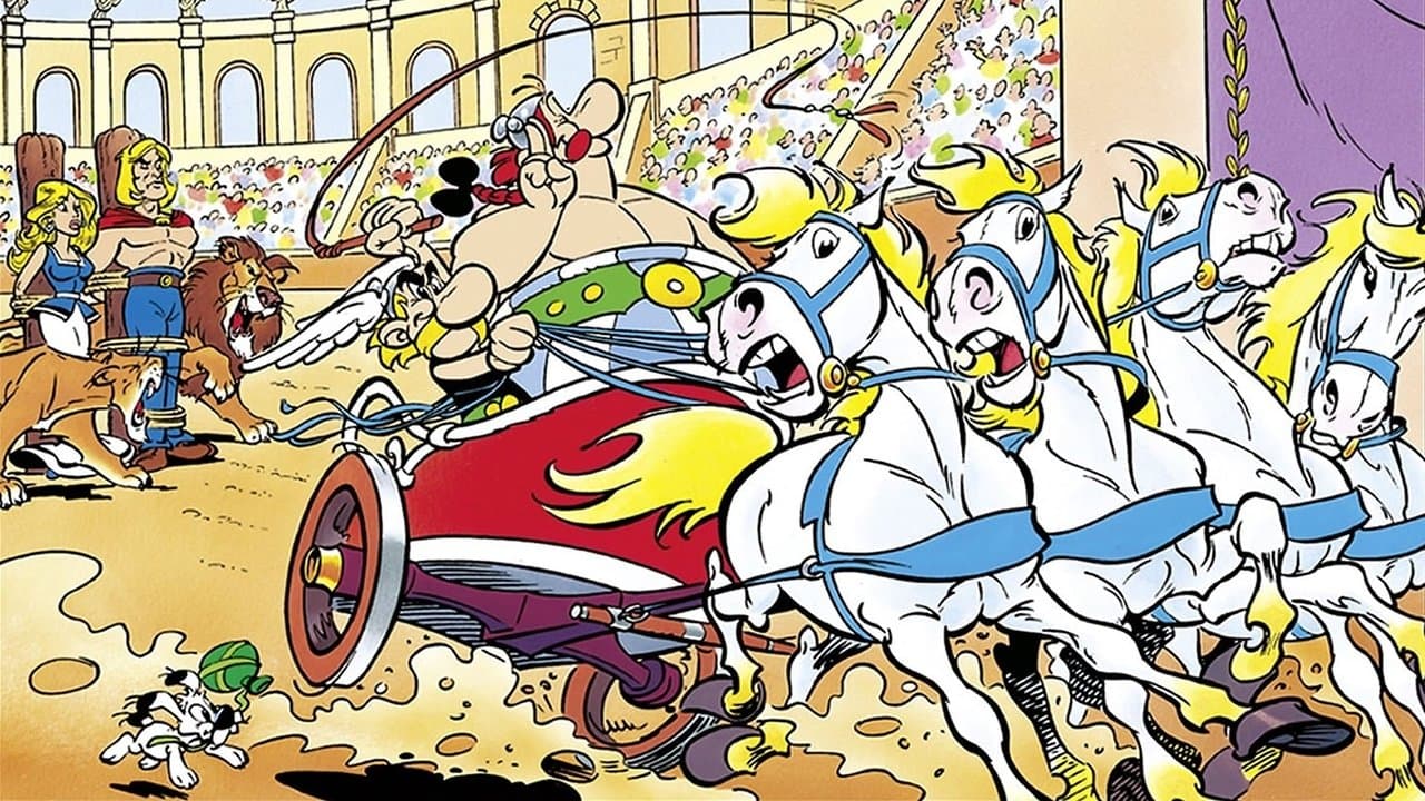 Astérix et la Surprise de César backdrop