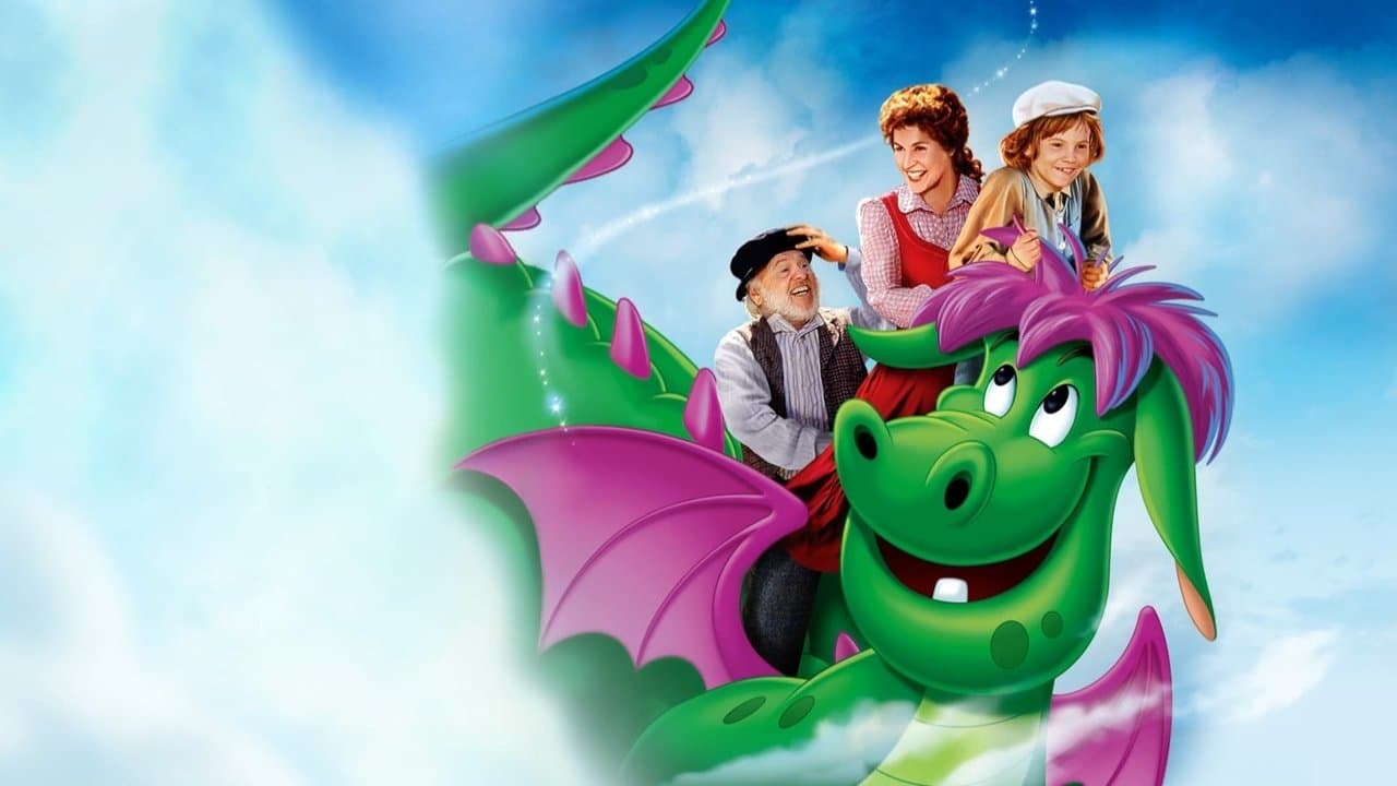 Peter et Elliott le dragon backdrop