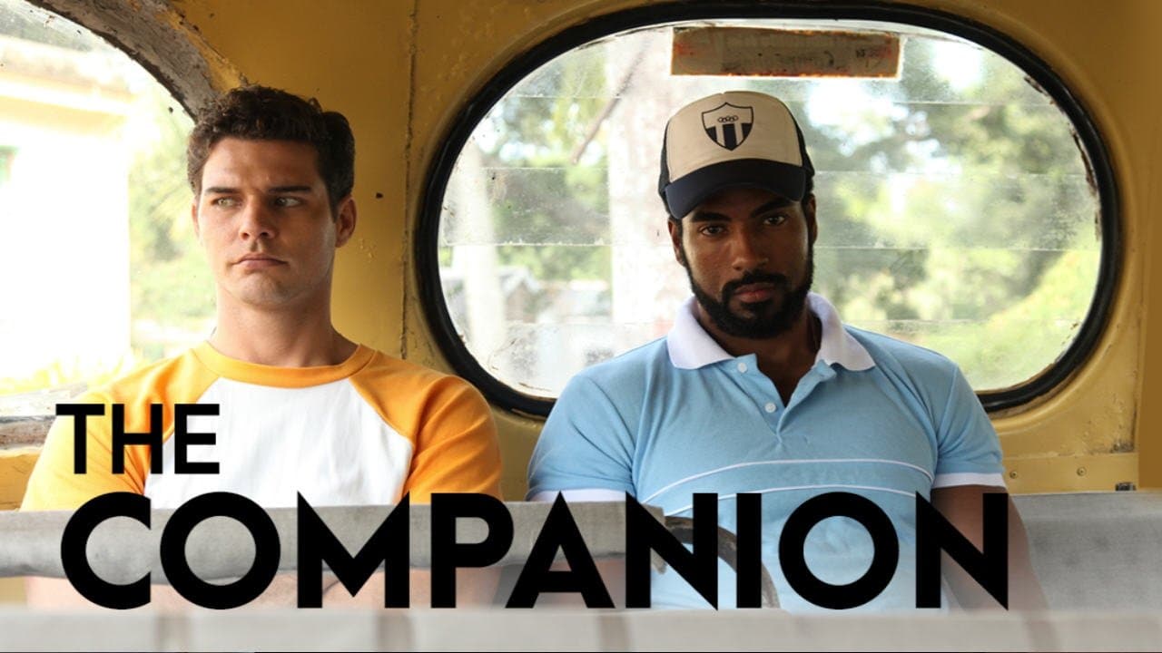 El acompañante backdrop