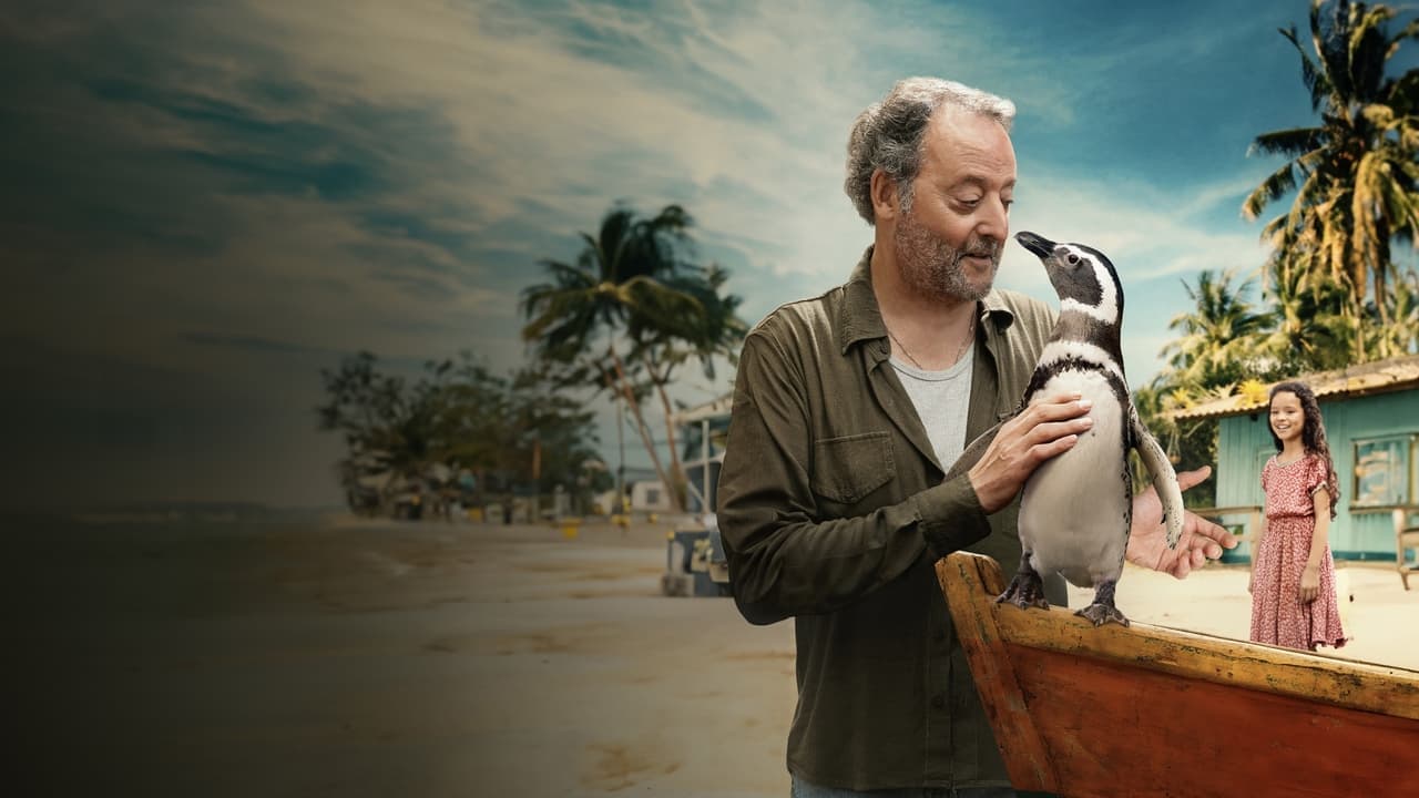 Mon ami le petit manchot backdrop