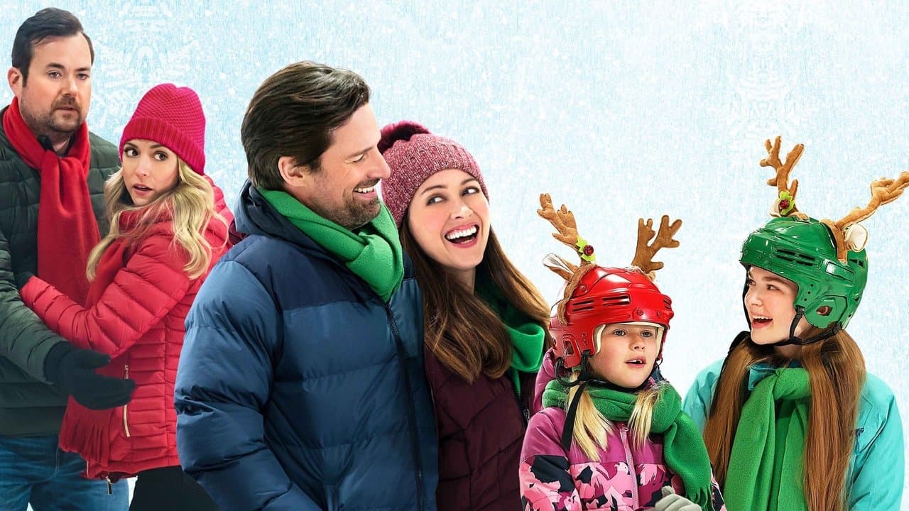 Une invitation inattendue pour Noël backdrop