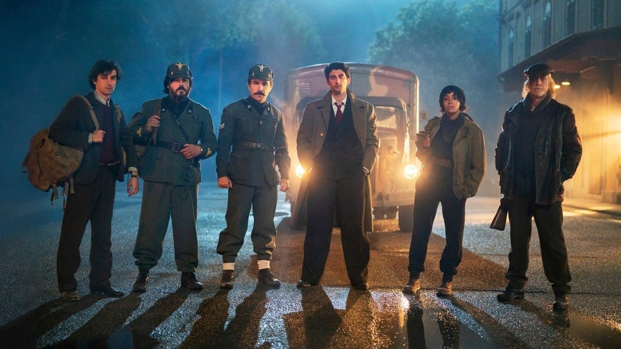 Braquer Mussolini backdrop