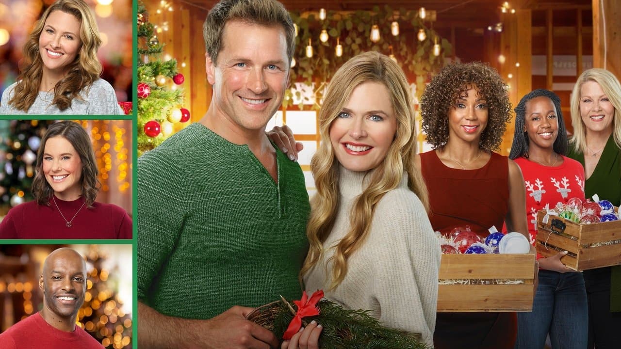 Le calendrier de Noël backdrop