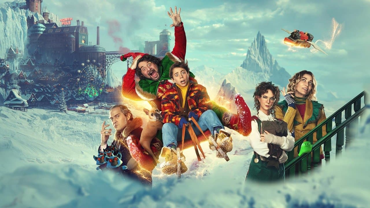 Un lutin pour Noël backdrop