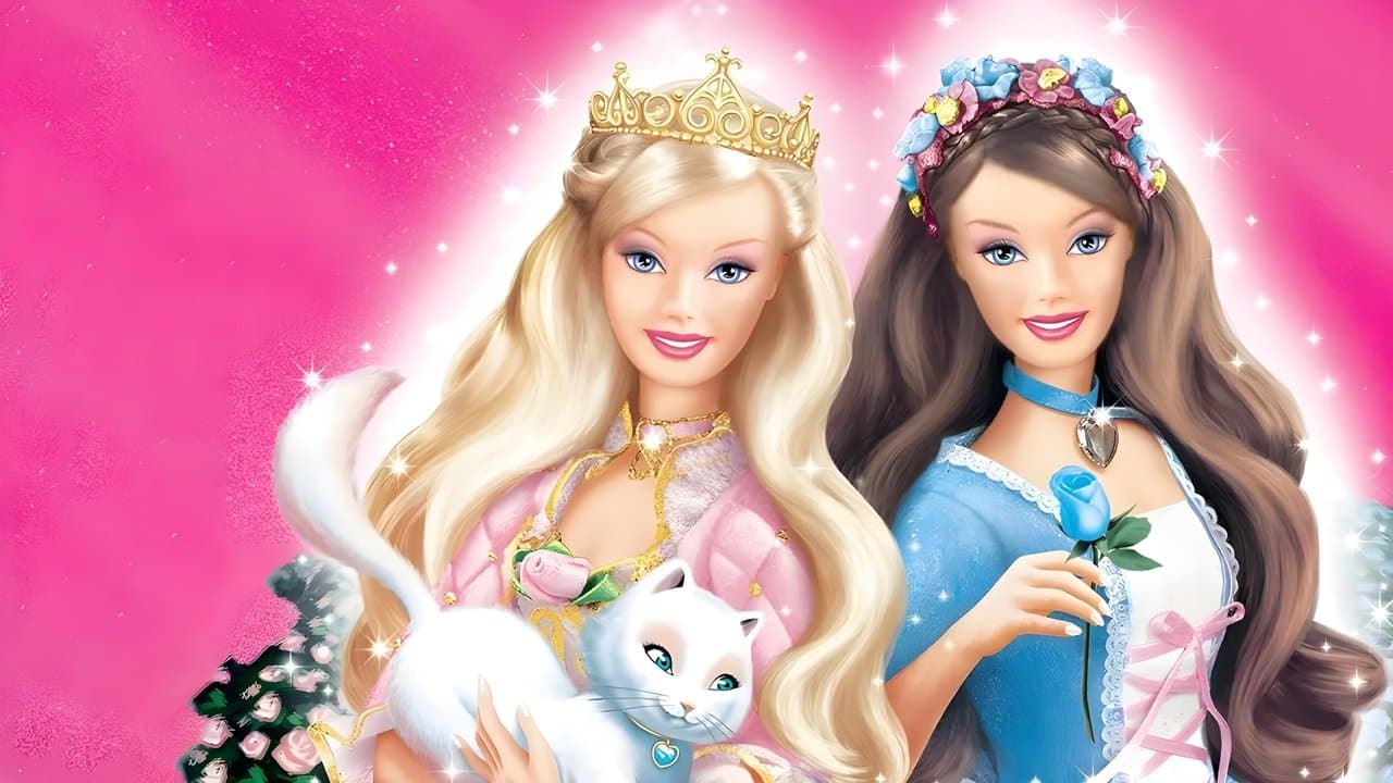 Barbie dans cœur de princesse backdrop