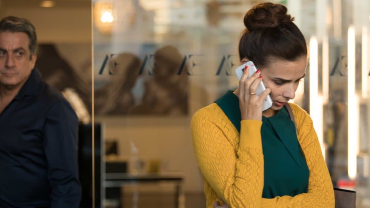 Working woman backdrop