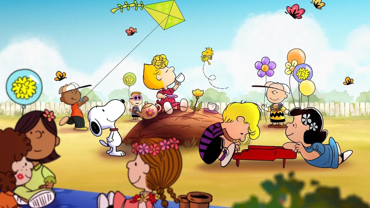Snoopy présente : Chaque geste compte, Charlie Brown backdrop