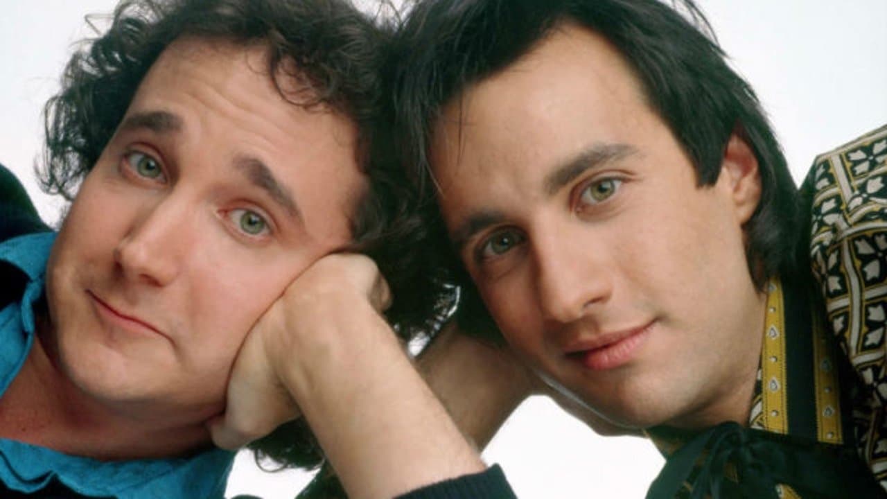 Larry et Balki backdrop
