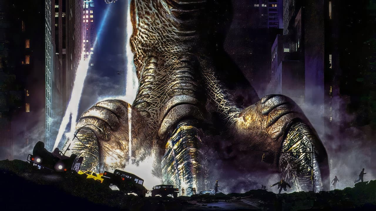 Godzilla backdrop