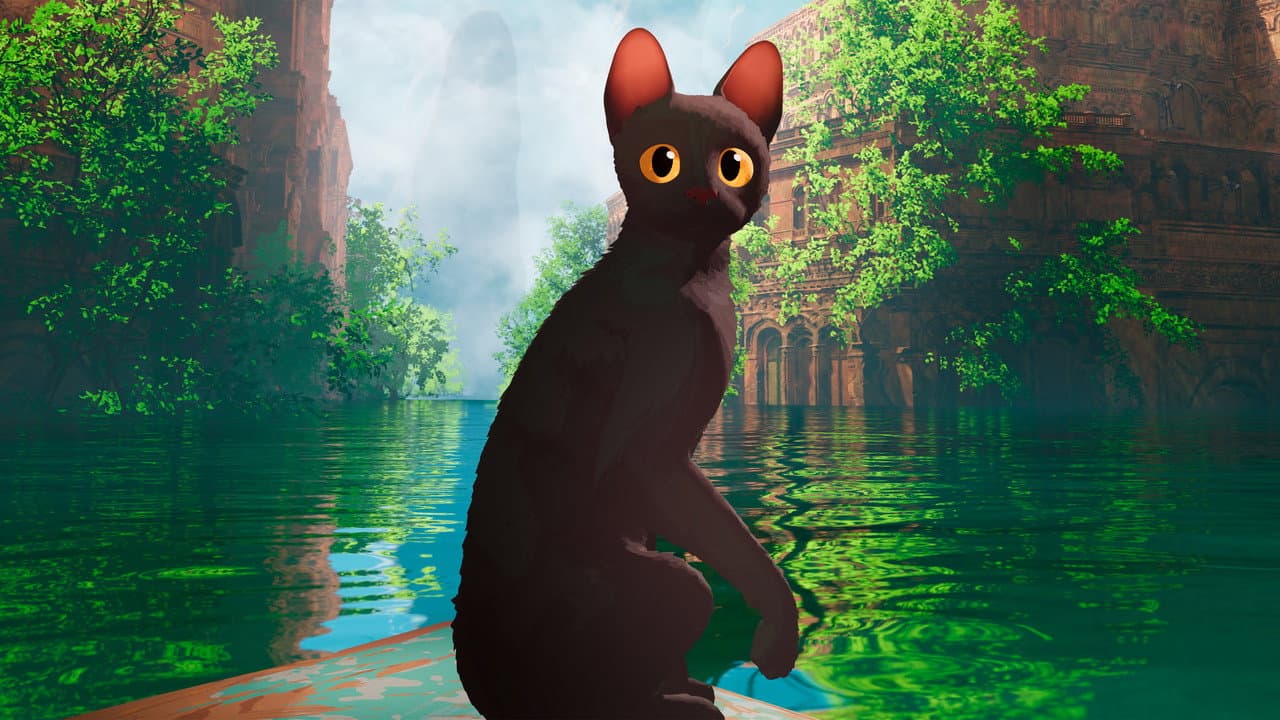Flow, le chat qui n'avait plus peur de l'eau backdrop