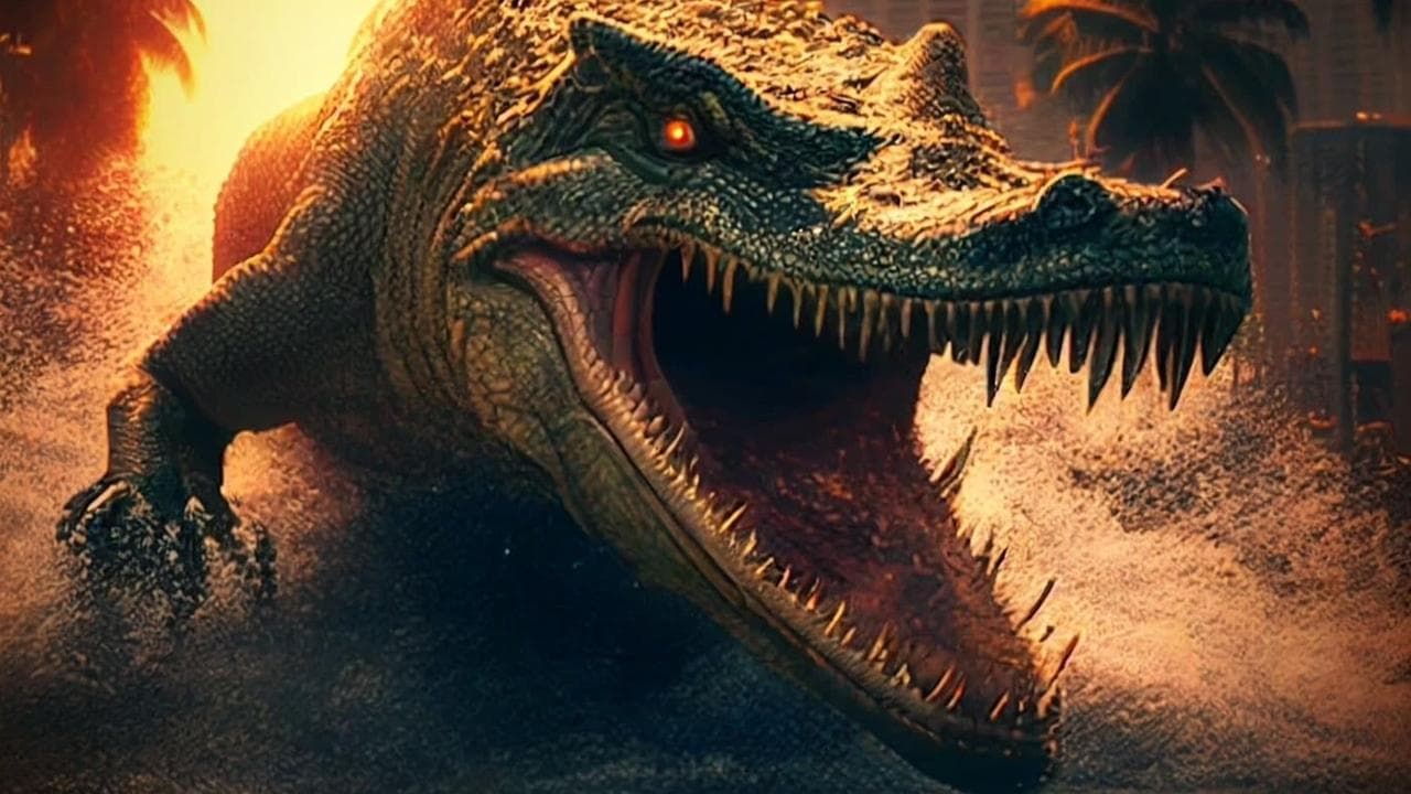 Methgator backdrop