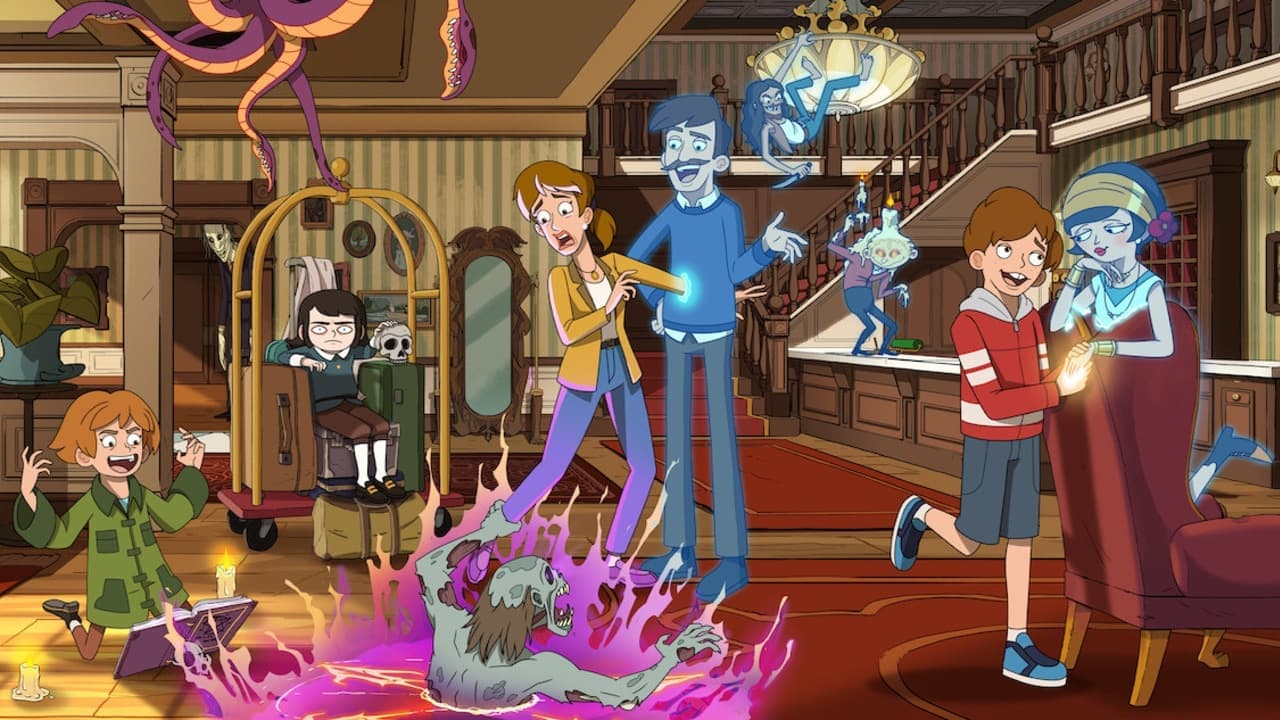 Haunted Hotel backdrop