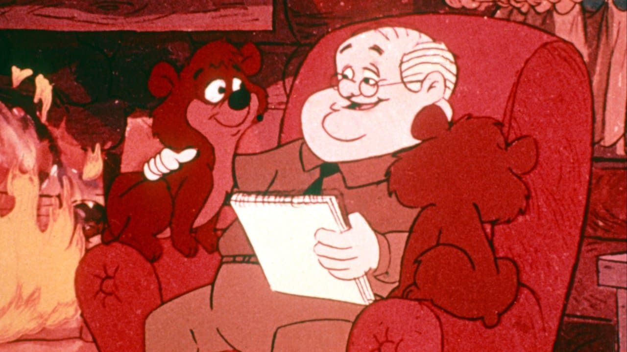 Le Père Noël et les trois ours backdrop