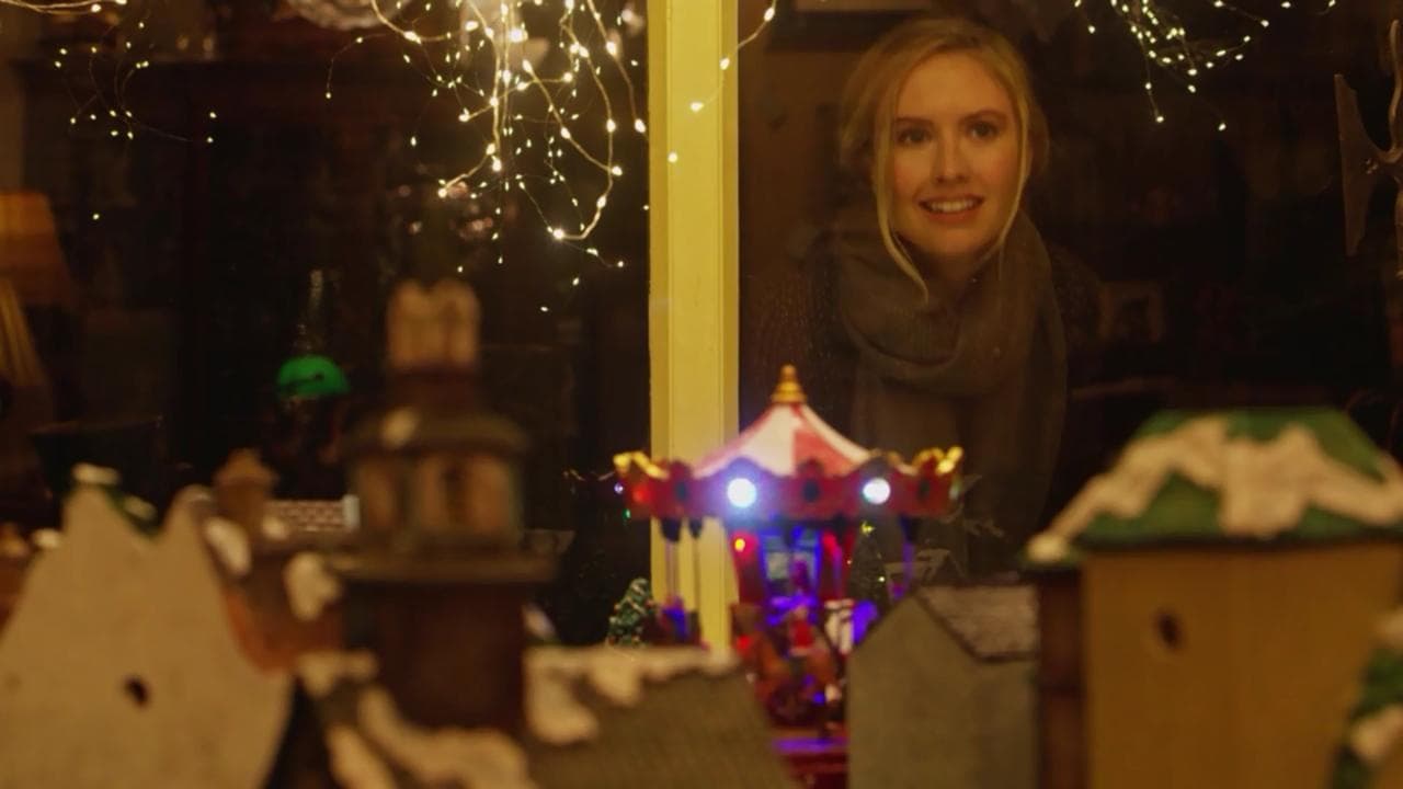 Le parfait village de Noël backdrop