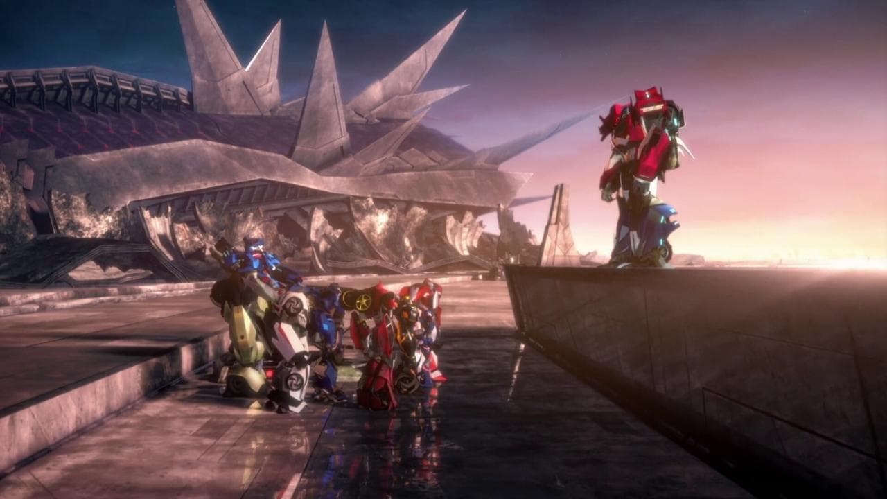 Transformers Prime Beast Hunters : Predacons Rising backdrop
