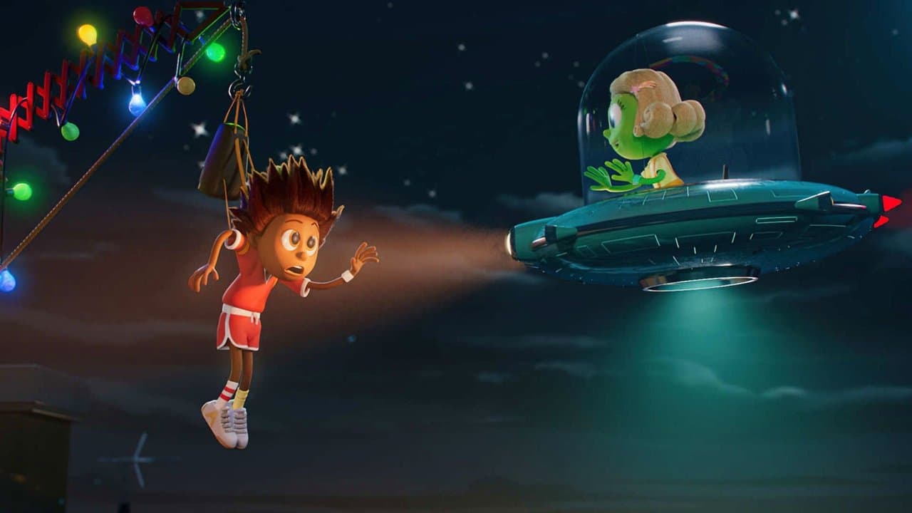 Extra : Allan, Britney et le vaisseau spatial backdrop