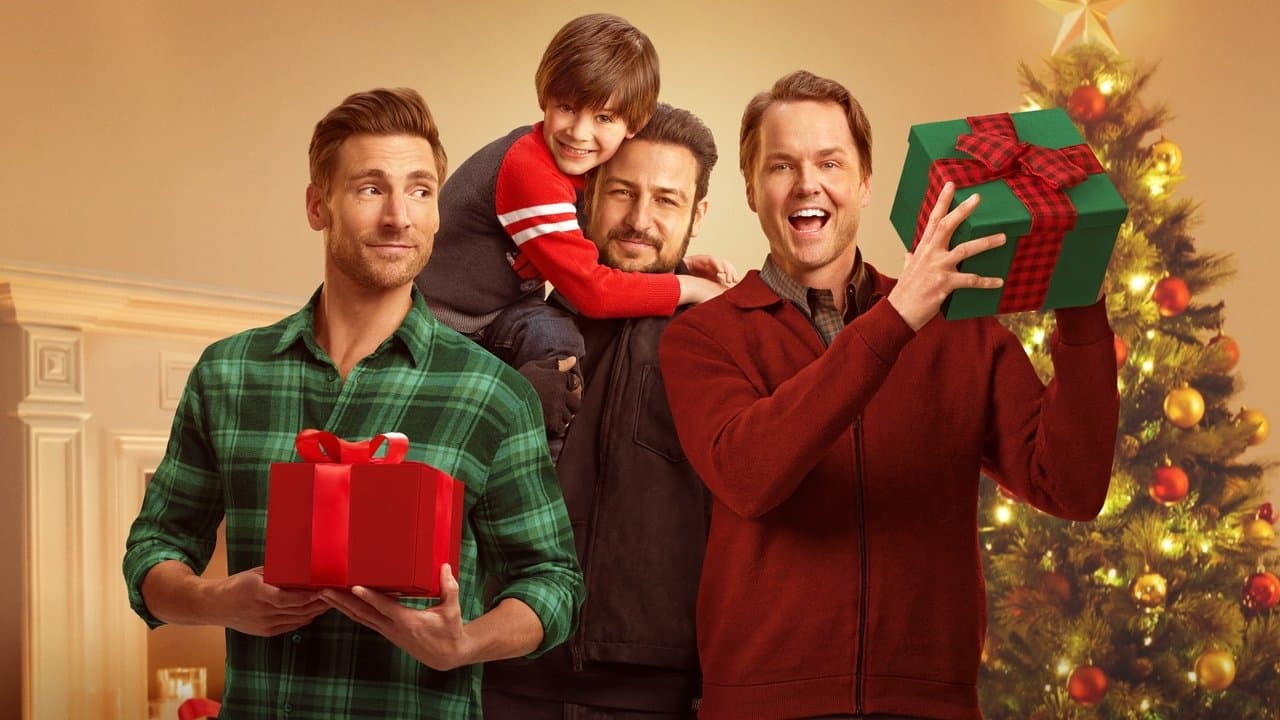 Trois frères, Noël et un garçon backdrop