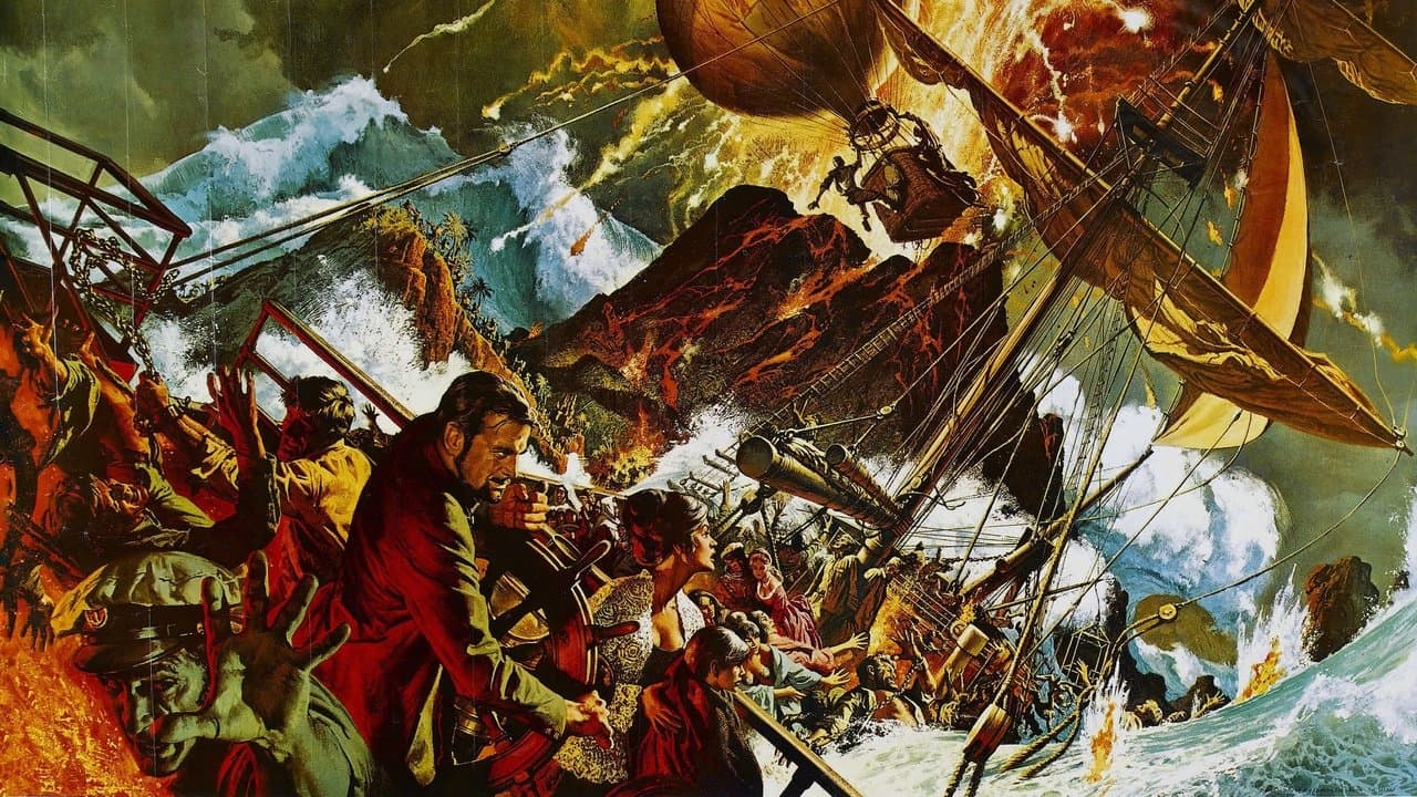 Krakatoa, à l'est de Java backdrop