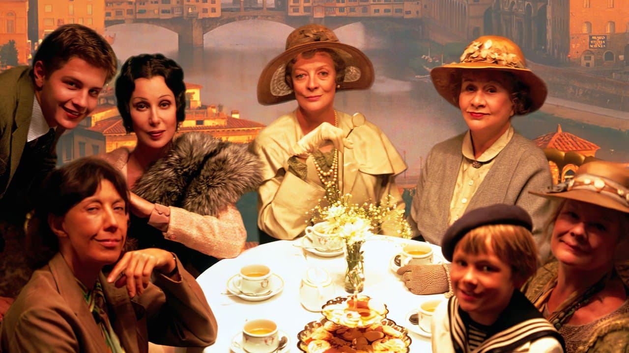 Un thé avec Mussolini backdrop