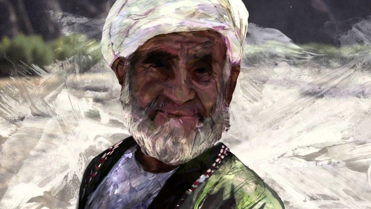 La Montagne magique backdrop