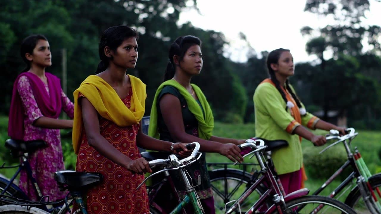 Fille montante backdrop