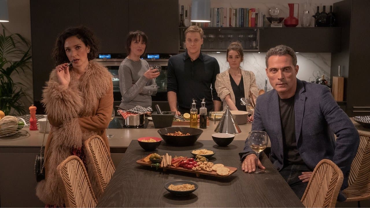 Dîner à l'anglaise backdrop