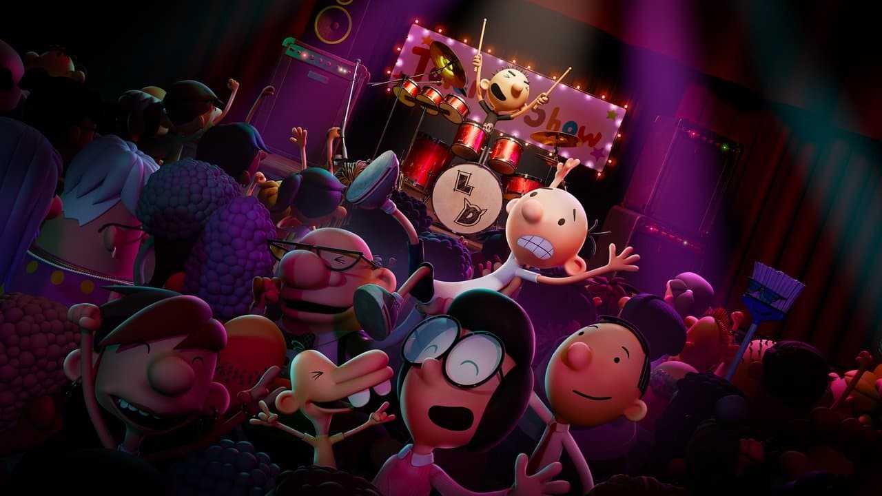 Le Journal d'un dégonflé : Rodrick fait sa loi backdrop