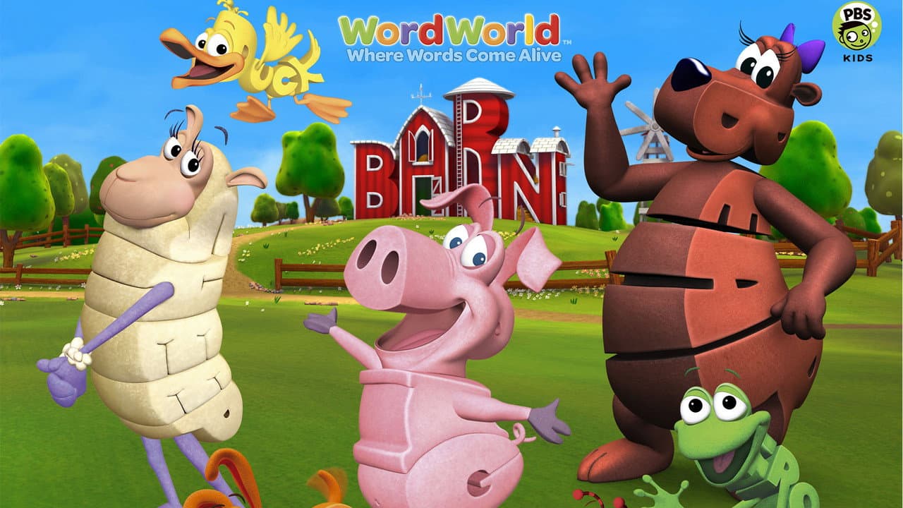 Word World, le monde des mots backdrop